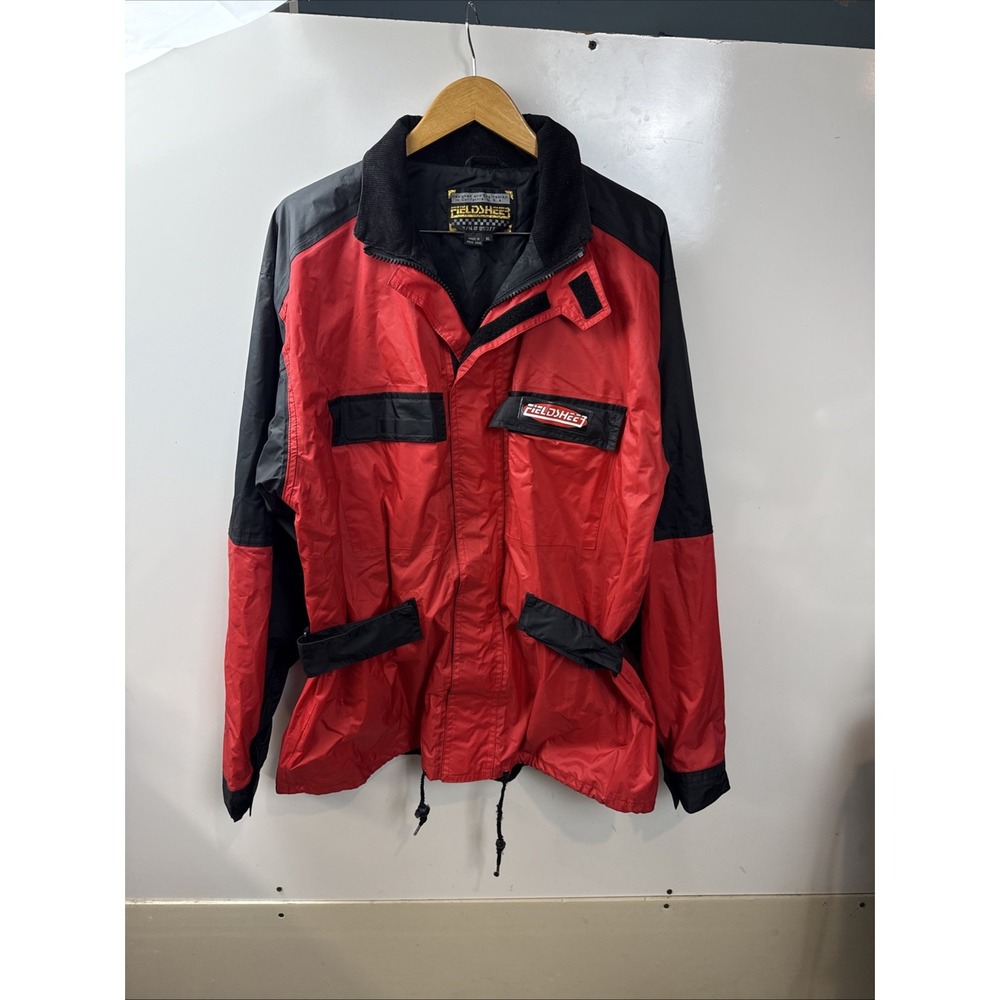 Fieldsheer Men's Windbreaker Jacket XL Long Sleeve Multicolor Full Zip